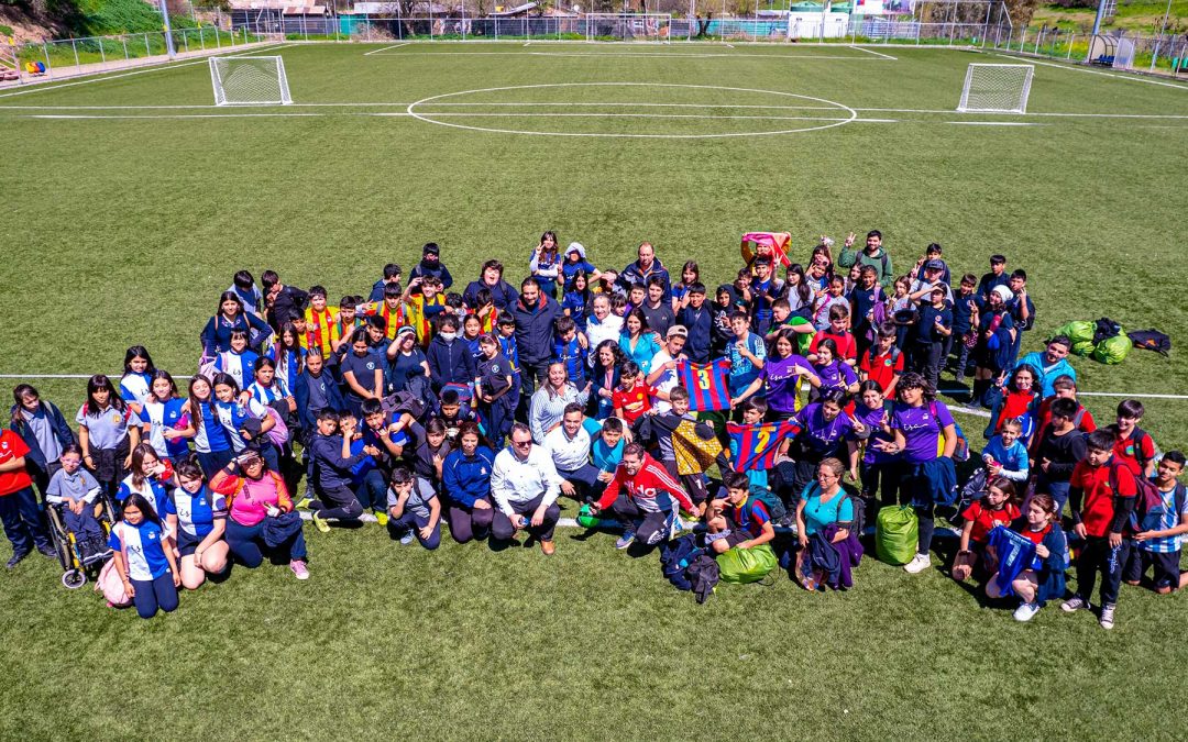 Copa de Fútbol ISA Tiltil congregó a niños y niñas de diversas localidades