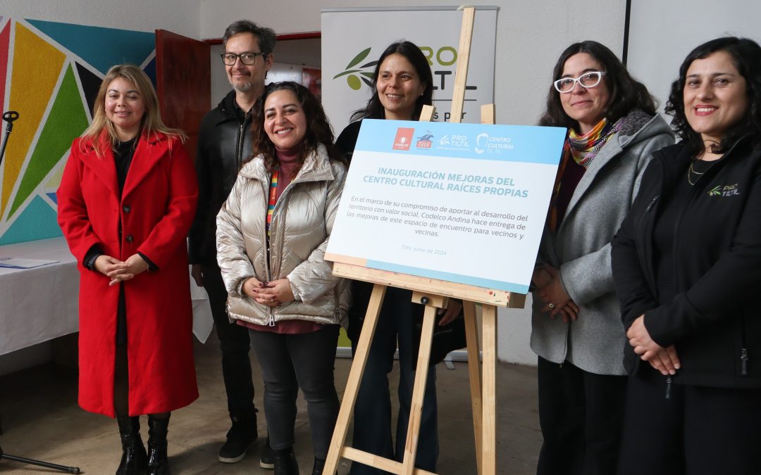 Programa Cultural de Tiltil presenta obras de mejoramiento de Centro Cultural de Tiltil